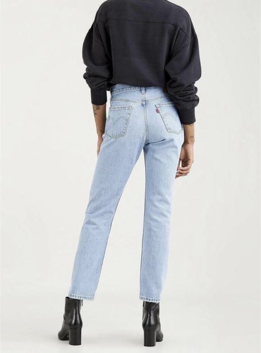 Джинси жіночі сині Levis ribcage блакитні levi’s  501 premium 501'90s original jeans aisenberg bazhane calvin klein