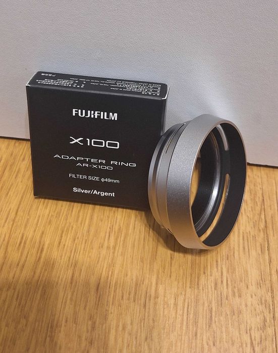 Fujifilm AR-X100 Adapterring – Voor FinePix X100 – Zilver – Met 49 Mm Filterschroefdraad – Origineel Aluminium Accessoire 4 miniatura