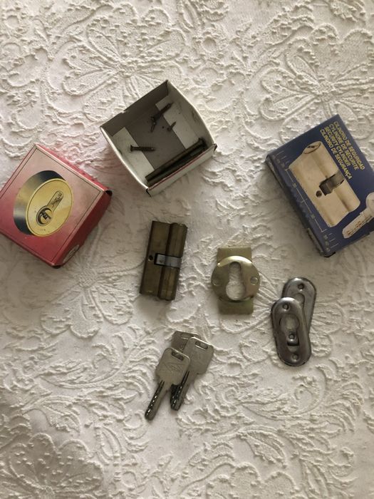 Canhões para fechaduras