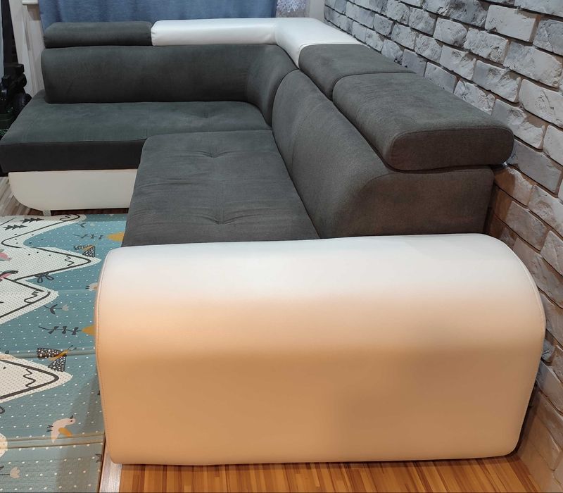 REZERWACJA do 22.03! Narożnik rozkładany z funkcją spania + pojemnik