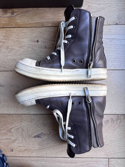 Rick Owens Mainline Ramones High кеды оригинал