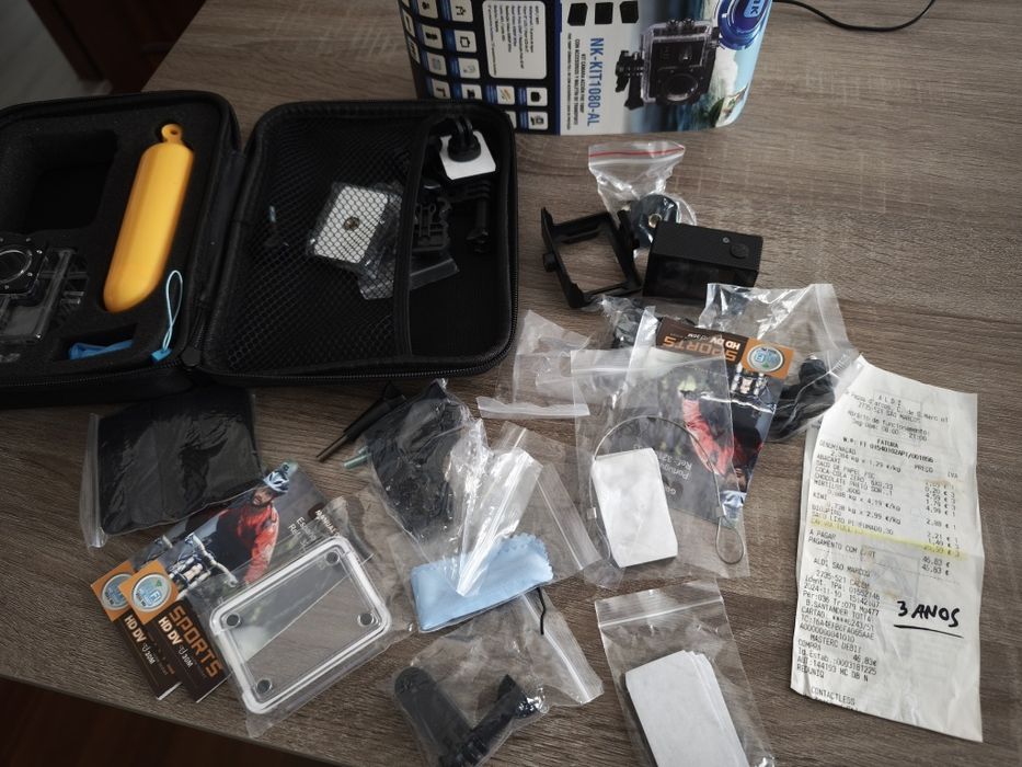 Câmera digital FHD 1080P nunca usada