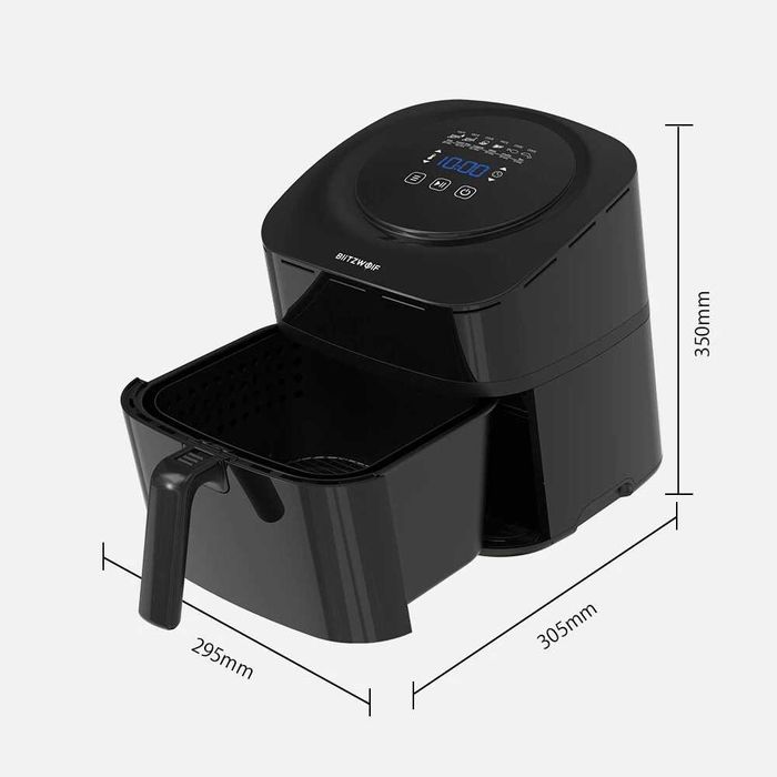 Розумна аерофритюрниця BlitzWolf BW-AF1 (Smart Air Fryer)
