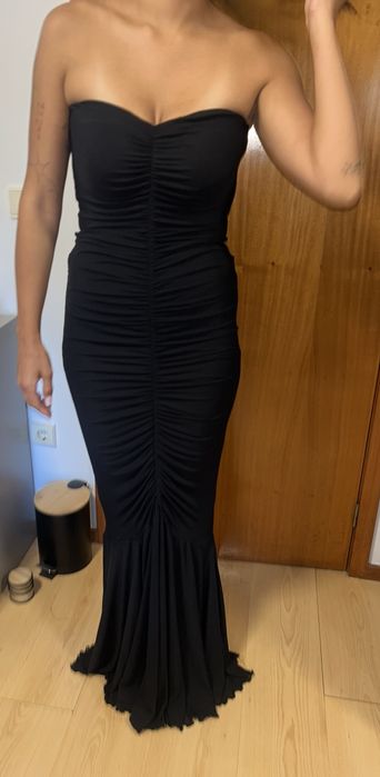 Vestido PrettyLittleThings, cerimónia. Vestido Sereia. Maxi dress