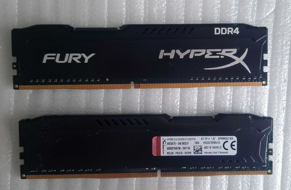 Pamięci Ram Kingston HyperX Fury DDR4 8GB (2x4GB) 2400MHz