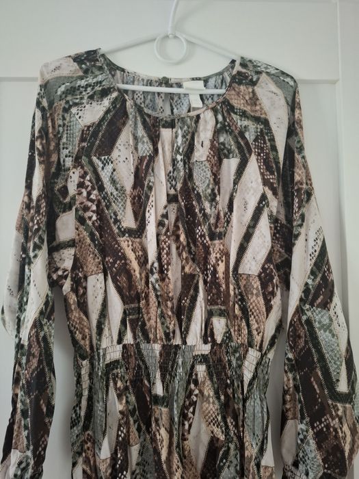 Sukienka maxi H&M wiskoza S