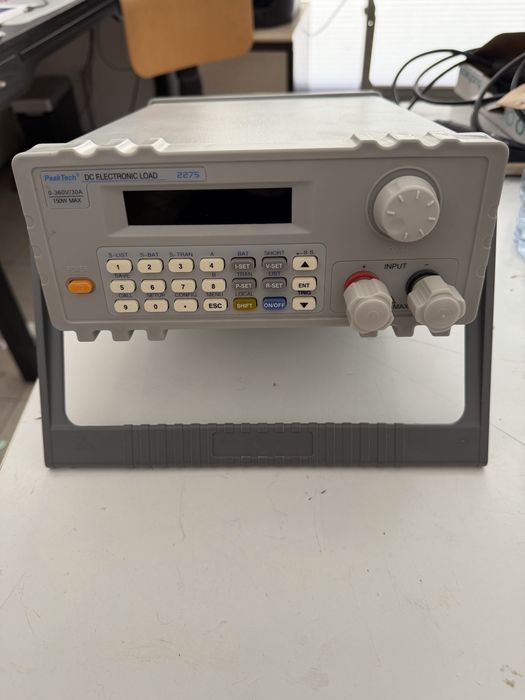 Peaktech 2275 carga eletronica 0-360V/30A