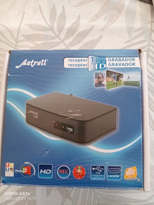 Receptor TDT HD Gravador