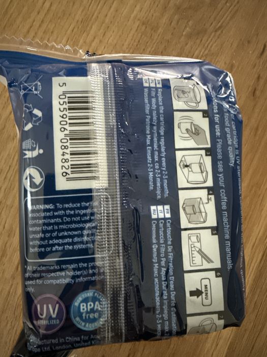 Filtr do wody firmy Aqualogis Ekspresu SAECO Philips LatteGo. NOWY !!