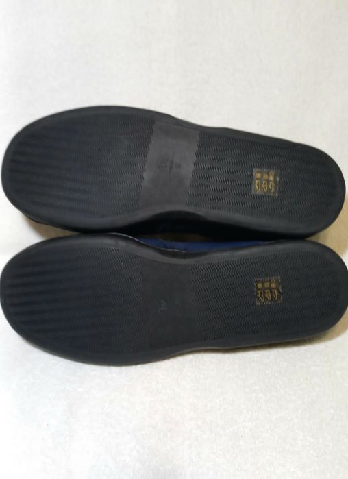 Мокасини тапки TU 42 р вельветові домашні капці чоловічі тапочки