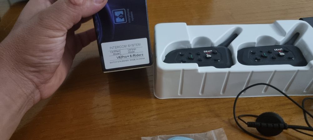 Intercomunicador Ejeas V6 pro+ NOVO