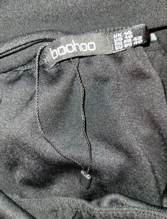 Czarna sukienka Boohoo...Nowa! Rozm. M/L