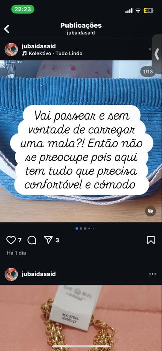 Mala de mão mulher