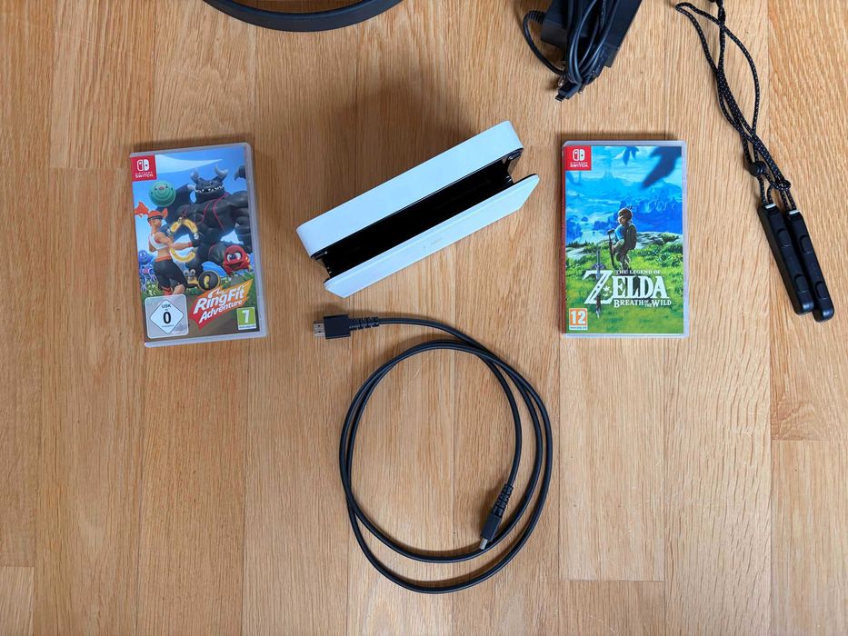 Nintendo Switch Oled, Gry + dodatki