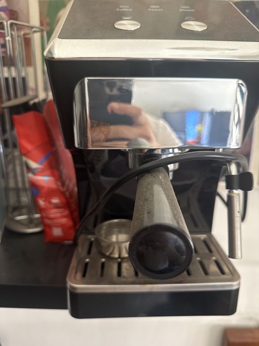 Maquina de cafe com manipulo