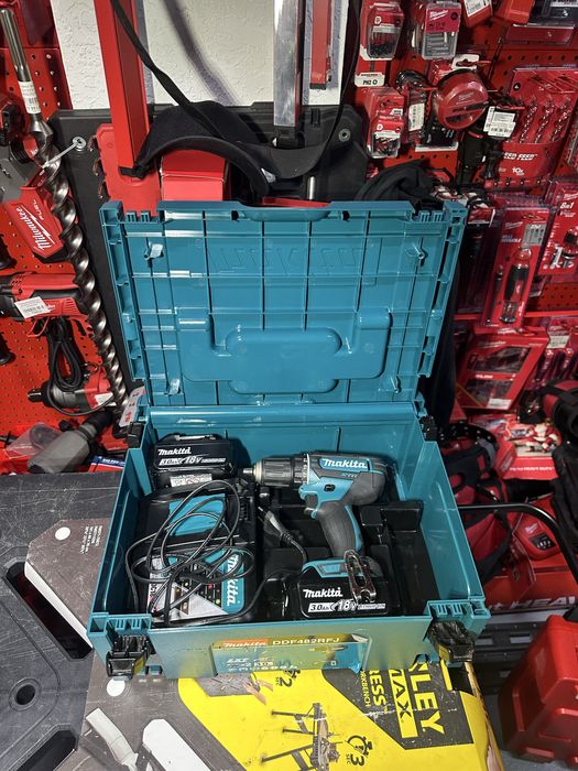 Акумуляторна дриль-шуруповерт Makita DDF482 RFJ