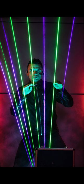 Pokazy Laserowe/Harfa Laserowa/ zamiast fajerwerków