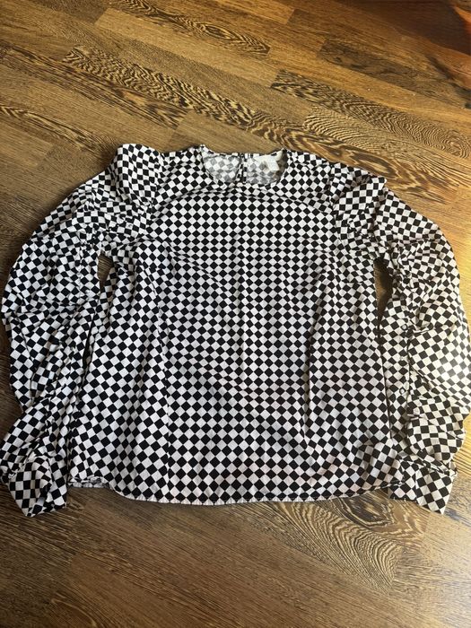 H&M bluzka we wzorki roz. 38