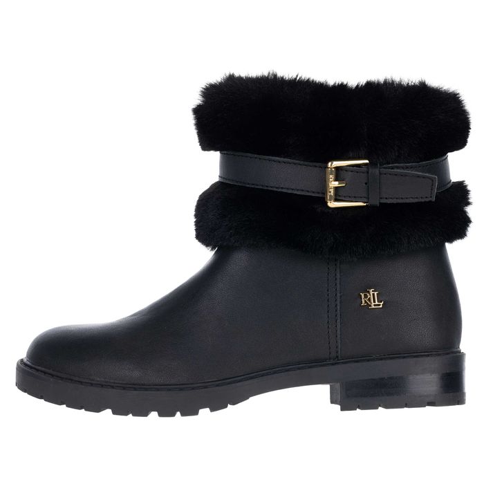 Lauren Ralph Lauren skórzane botki 36,5 ocieplane wodoodporne