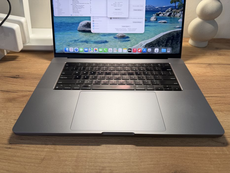 MacBook Pro 16’ 2021 M1 Pro 16 GPU 16Gb 512Gb Space 83%