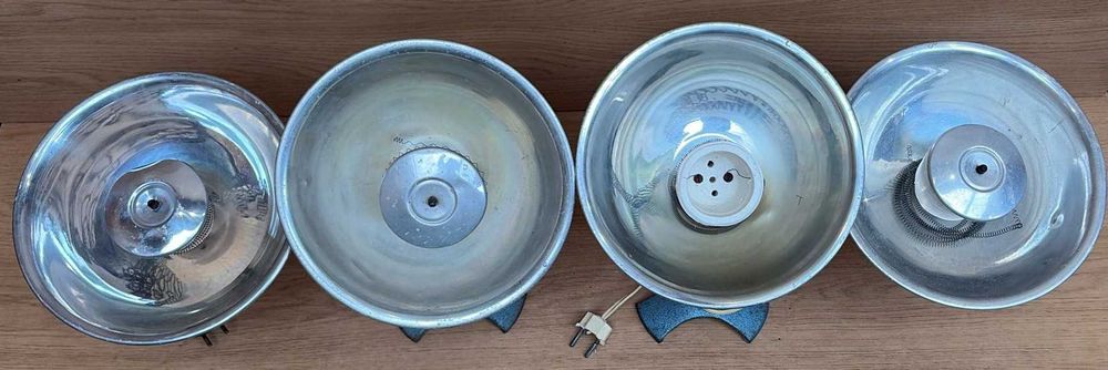 Aquecedores de mesa com base em ferro fundido