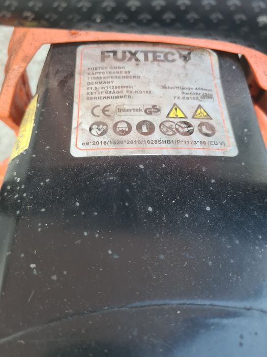 Piła spalinowa Fuxtec z Niemiec do sprawdzenia