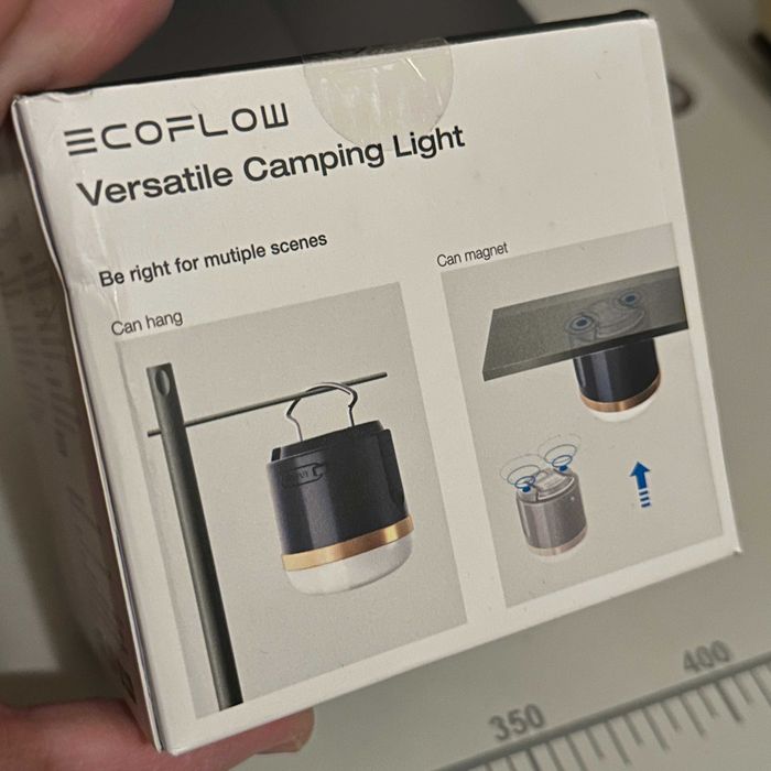 Кемпинговый фонарь EcoFlow Camping Light +повербанк, 7200mAh / 660 lm!