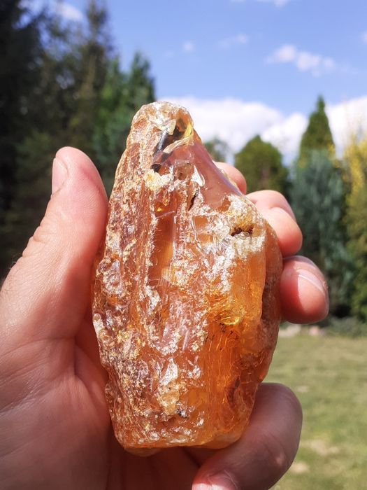 Bursztyn surowy 166 gram
