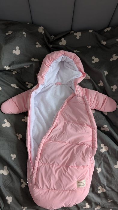 Зимовий конверт комбінезон 0-6міс