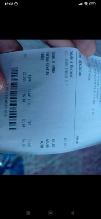 Nebulizador adulto e criança