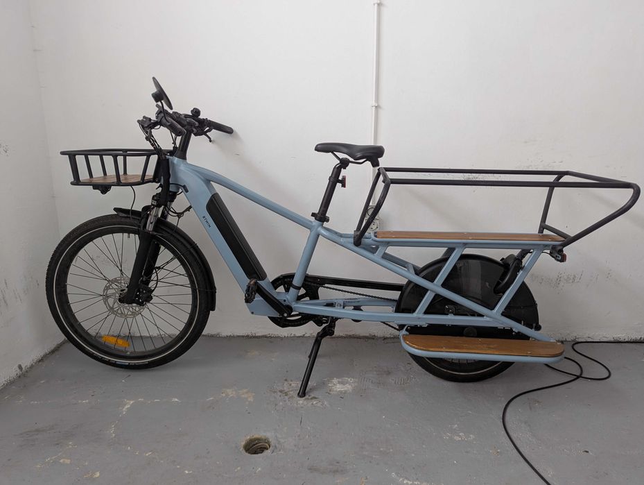 Bicicleta Elétrica Carga Longtail R500 E Decathlon (+ Extras)
