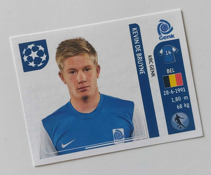 Panini Champions League 2011-12 Kevin de Bruyne KRC Genk Sticker 338