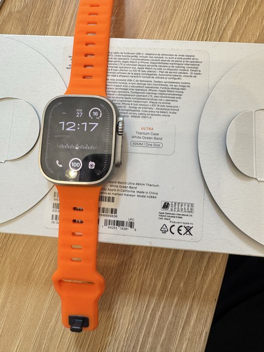 Apple Watch Ultra 1 - stan idealny