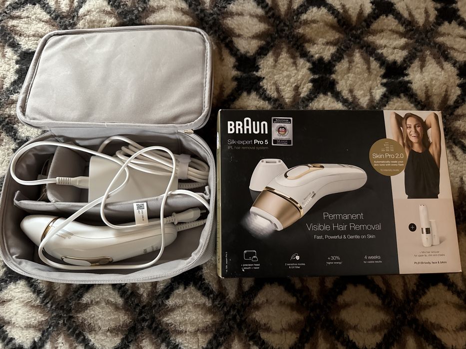 Nie używany depilator laserowy Braun