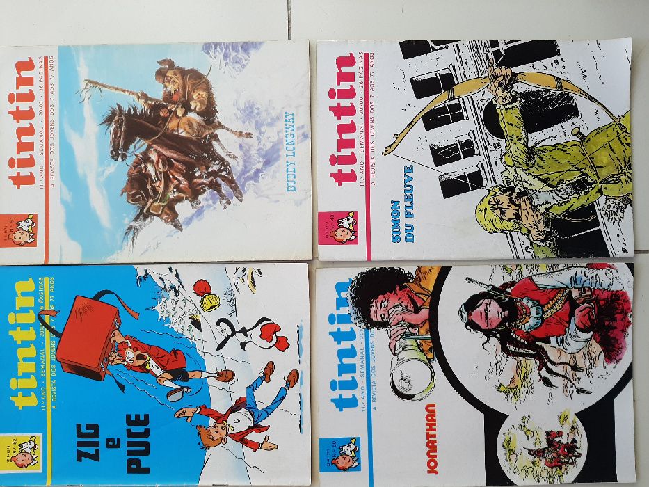 Revistas Tintin - 21 números