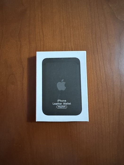 Carteira iphone Magsaf preta ou castanha, forte fixação