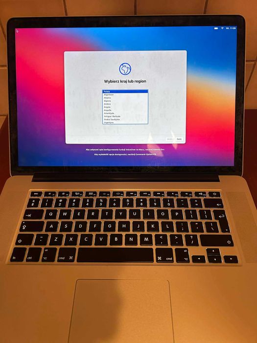 MacBook Pro 15” Retina Late 2013 | i7 | 16GB RAM | 512GB SSD | sprawny