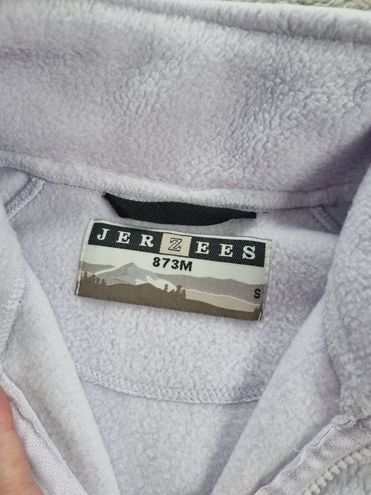 Liliowy polar ciepły damski rozmiar S/M Jerzees