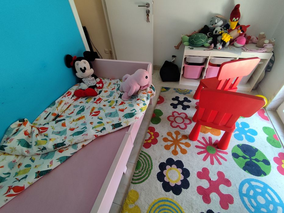 Quarto completo menina IKEA  - COMO NOVO