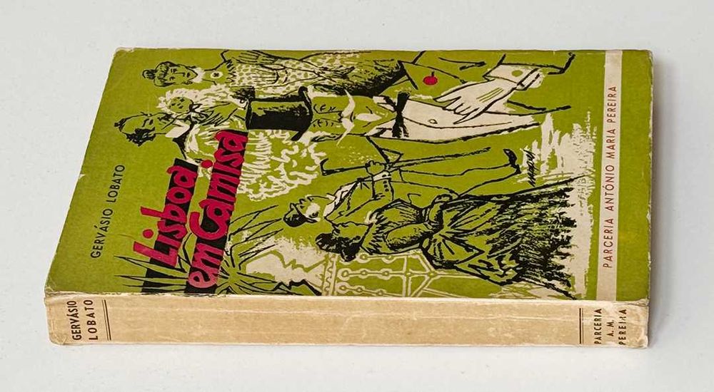 1954, Gervásio Lobato, Lisboa Em Camisa. Ilustrado.