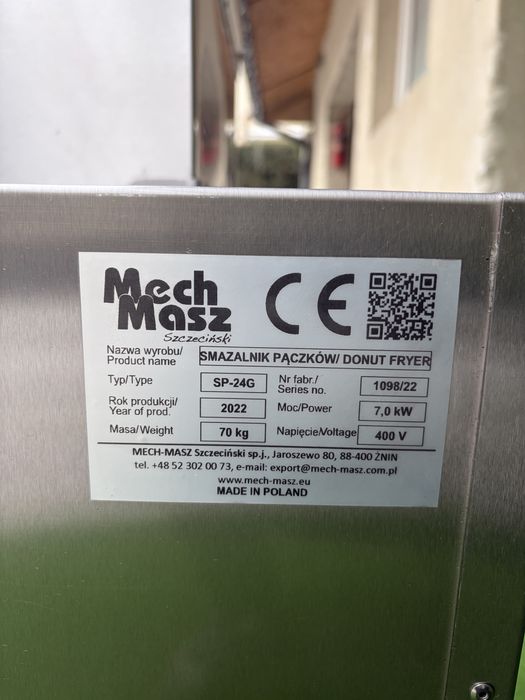 Sprzedam smażalnik do pączków + garownia