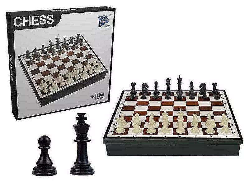 Zestaw gier szachy i warcaby magnetyczne. Adar