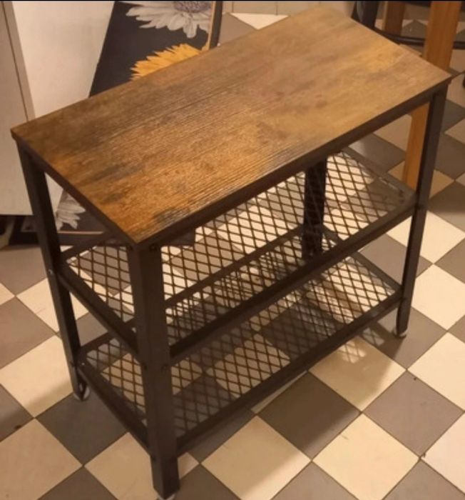 Nowy loftowy stolik pomocniczy szafka pod telewizor rtv konsola loft