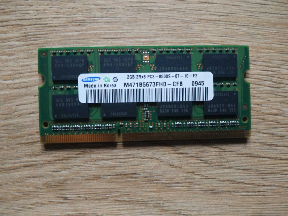 Оперативная память для ноутбука Samsung DDR3 2Gb 1066MHz PC3-8500S