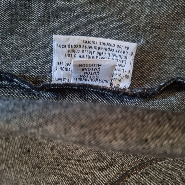 Denimowa bluza czarna