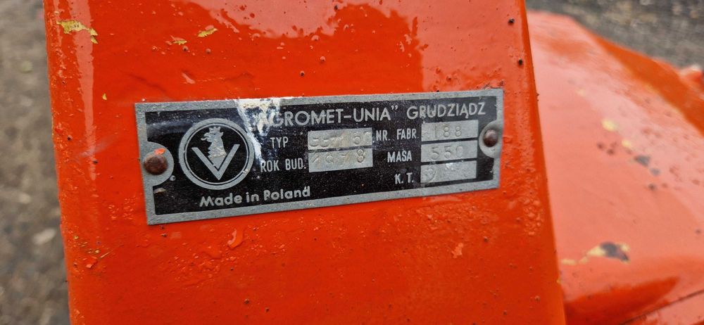 glebogryzałka Agromet-Unia Grudziądz