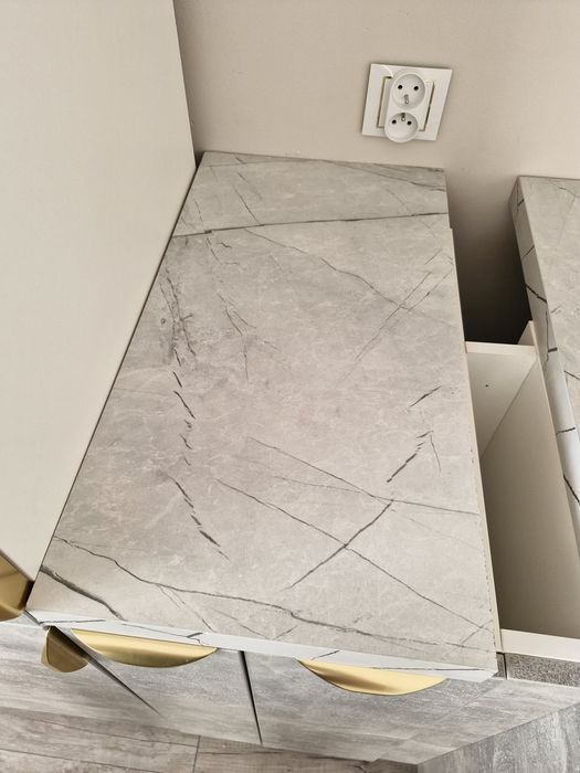 Blat kuchenny marmur weisshorn