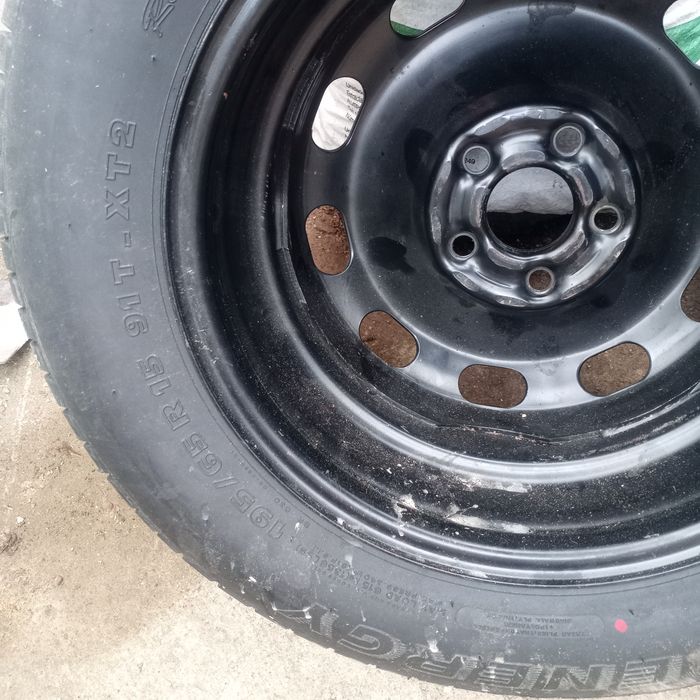 Jante com pneu Michelin novos 195/65/R15-91 T