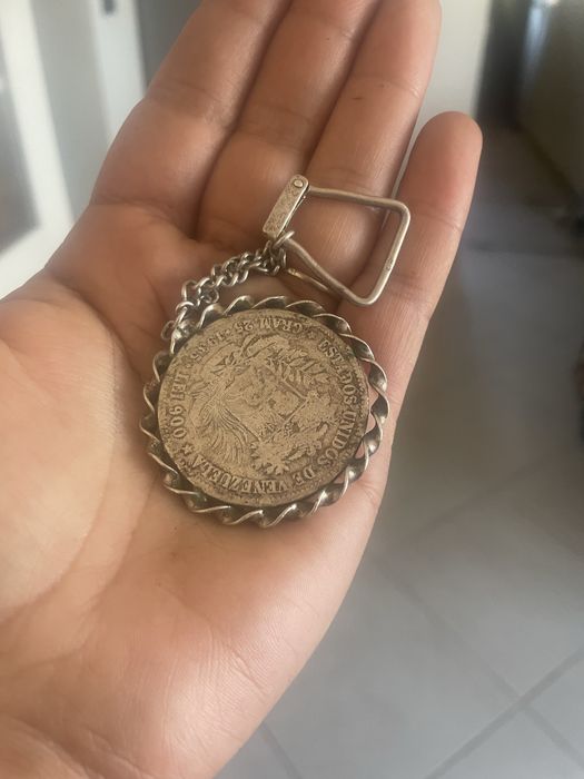 Chaveiro moeda bolivar