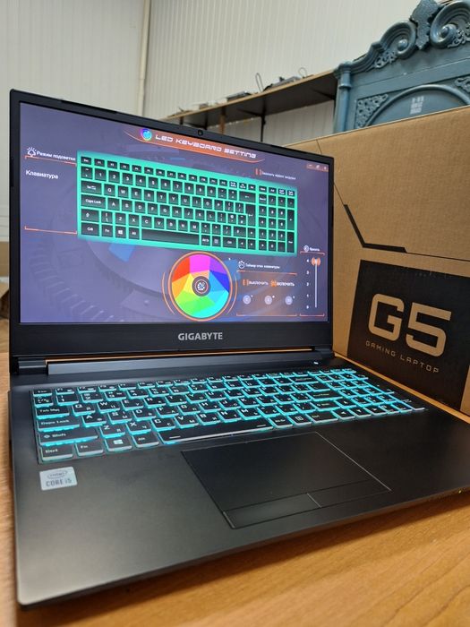 Gigabyte G5 KC i5-10500H RTX 3060 6Gb DDR4 16Gb SSD 512Gb
